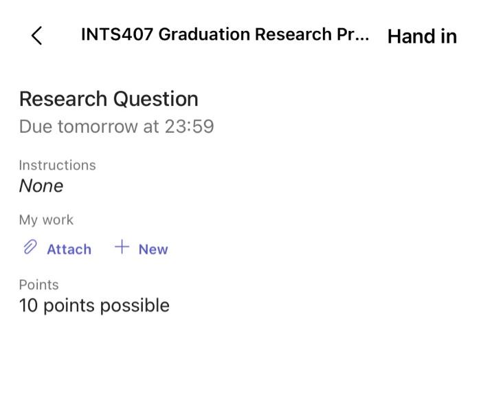 Hello expert, subject (Graduation research