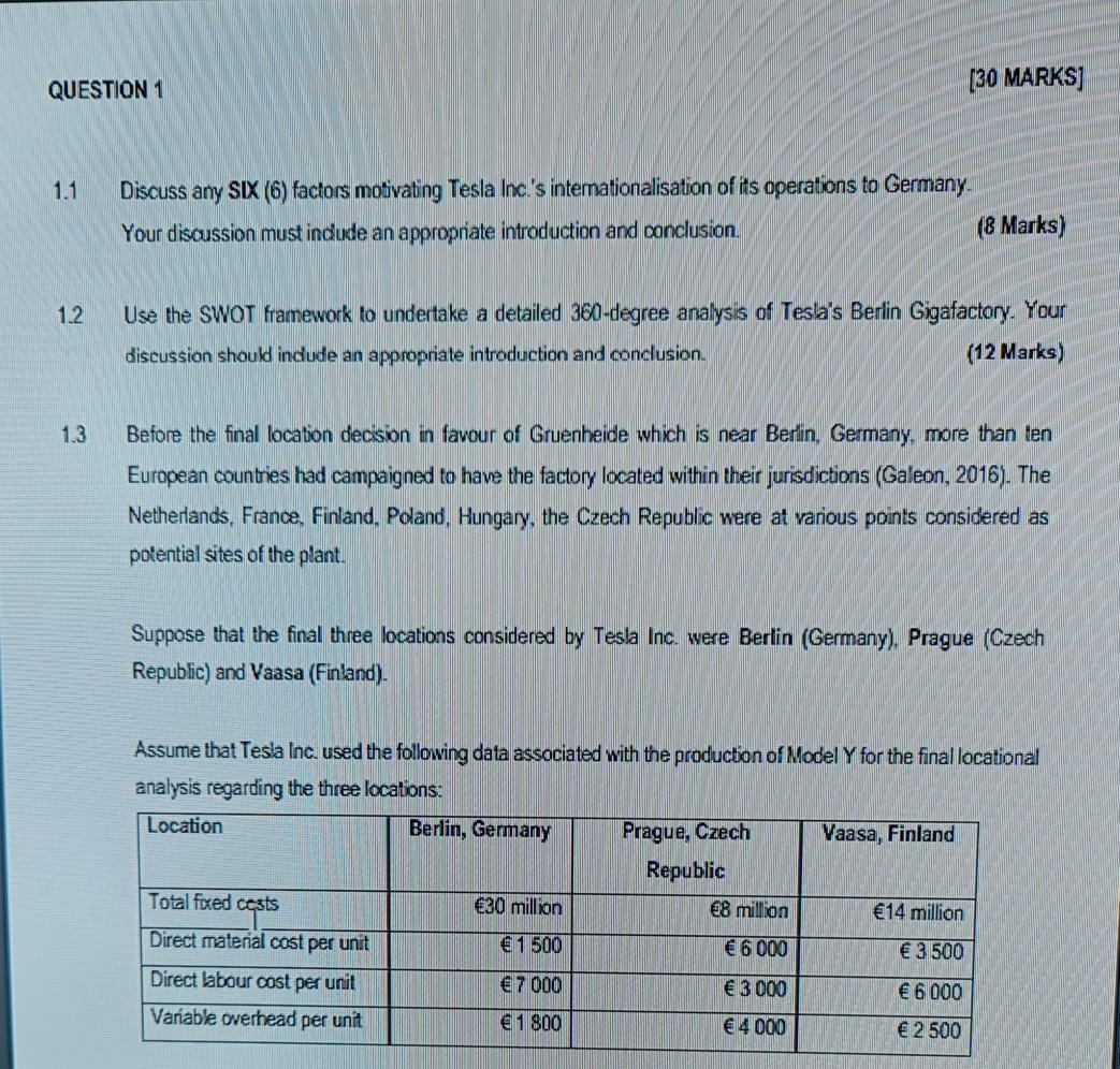 CASE STUDY Read the article below and answer all