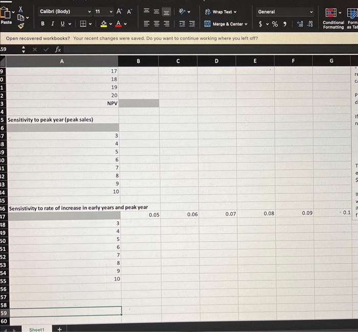 Open recovered workbooks? Your recent changes
