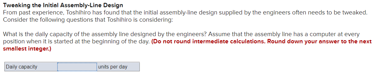 Toshiba's Notebook Computer Assembly Line
