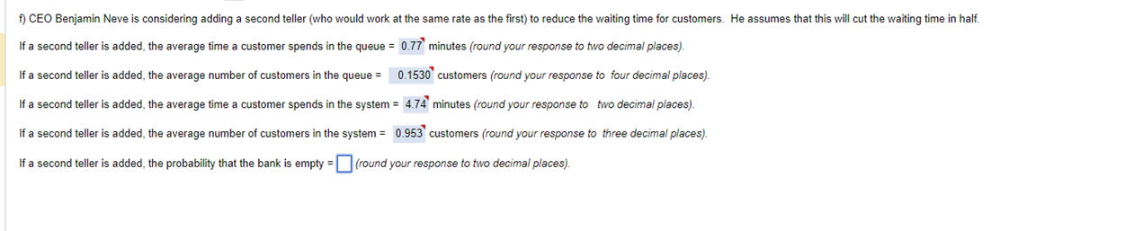 Pls show all work starting from letter f! a) The