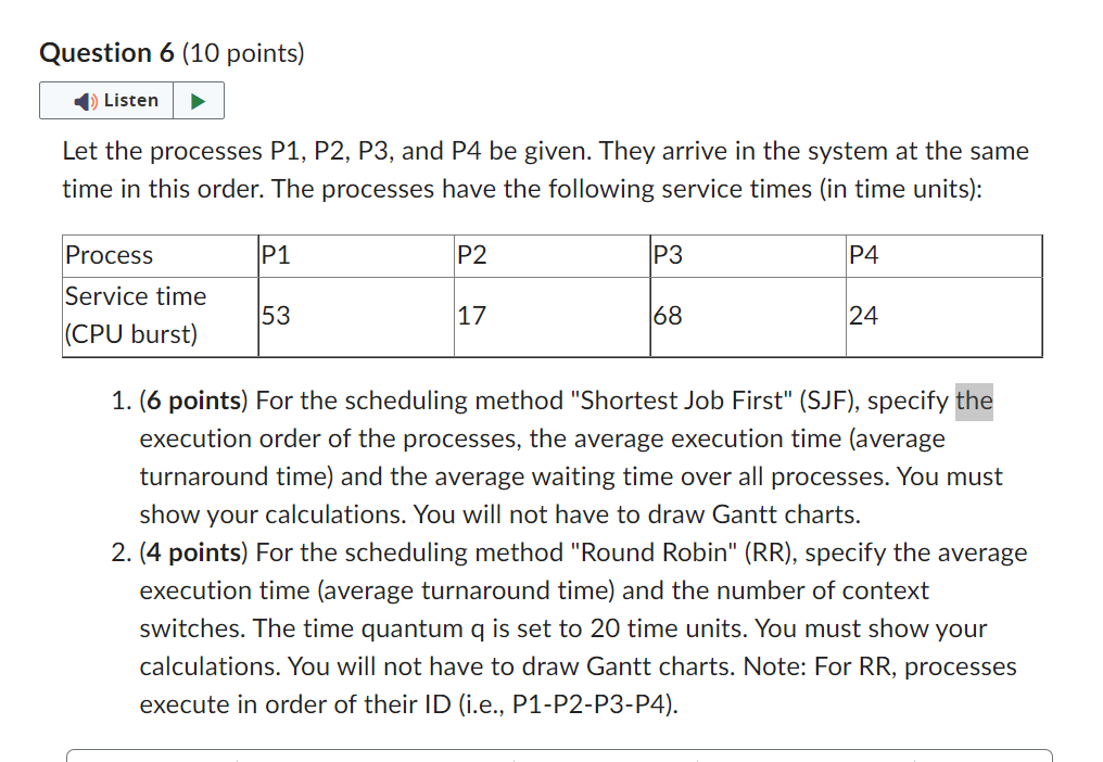 Please ASAP, I will like. Let the processes