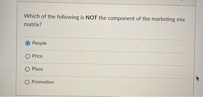 Which of the following is NOT the component of