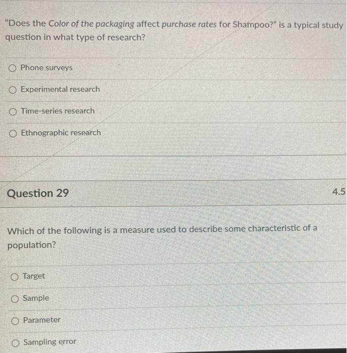 Internal validity refers to the ability of an