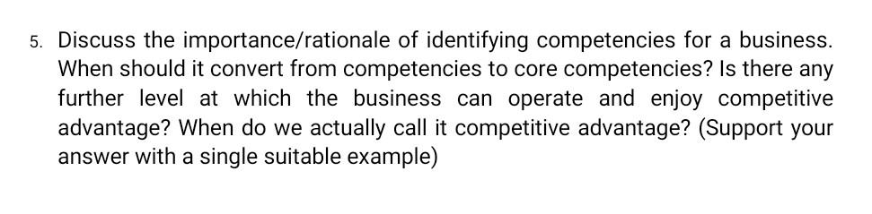 need answer plzzzzz subject is stratigic