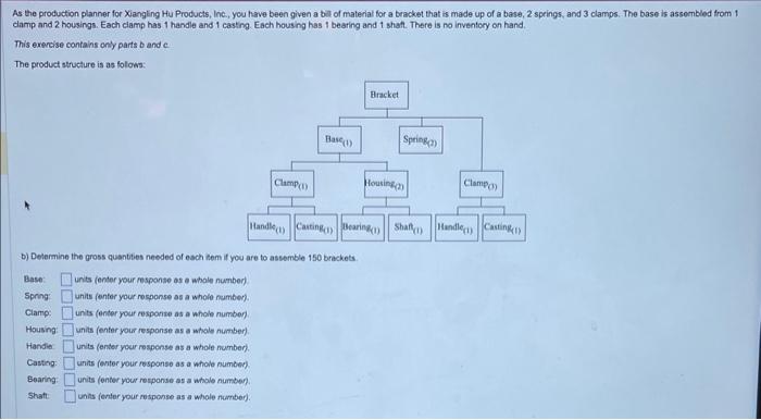 As the production planner for Xiangling Hu