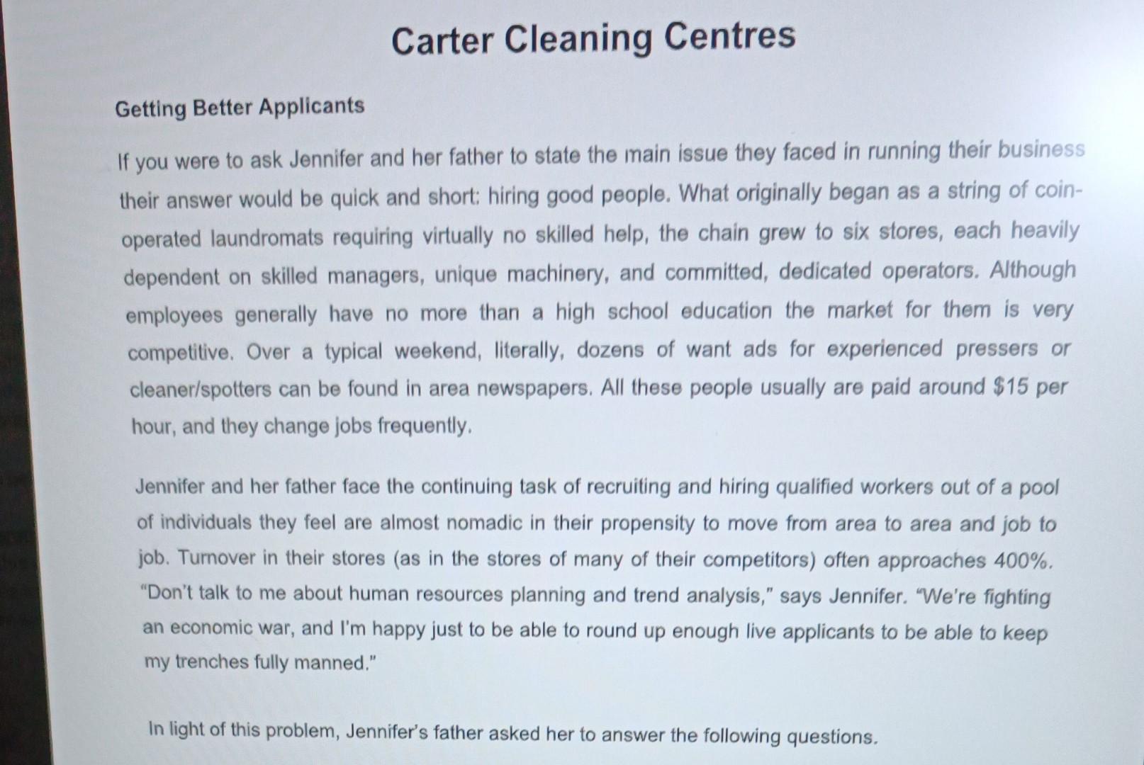 Getting Better Applicants If you were to ask