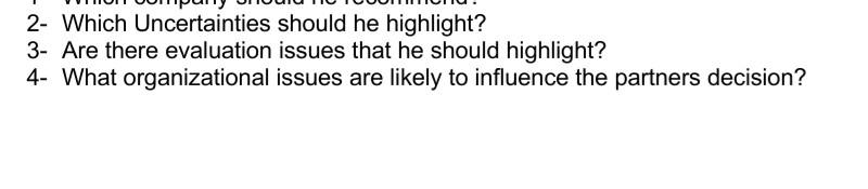 general answers regarding a venture capitalist in