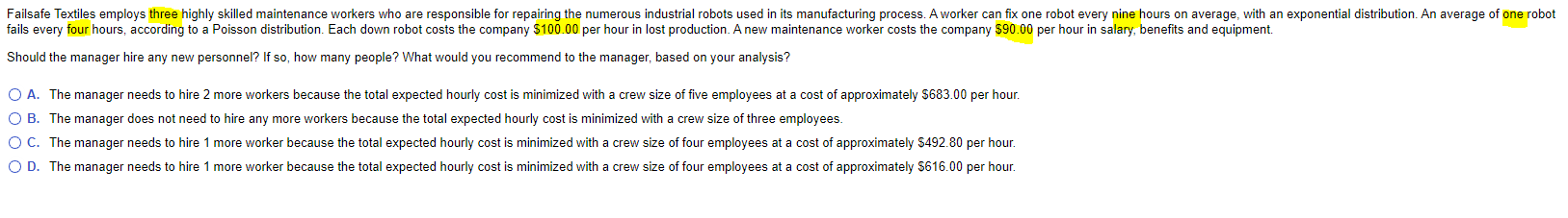Failsafe Textiles employs three highly skilled