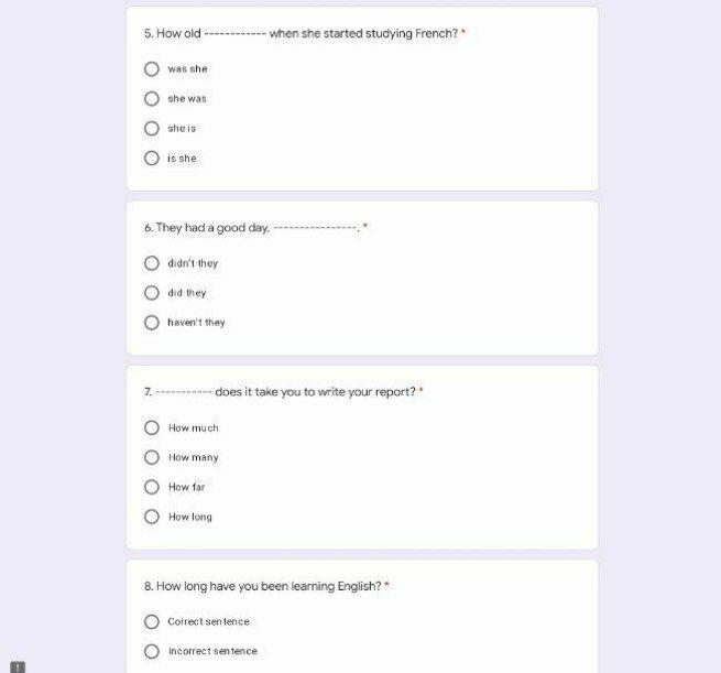 5. How old when she started studying French? was