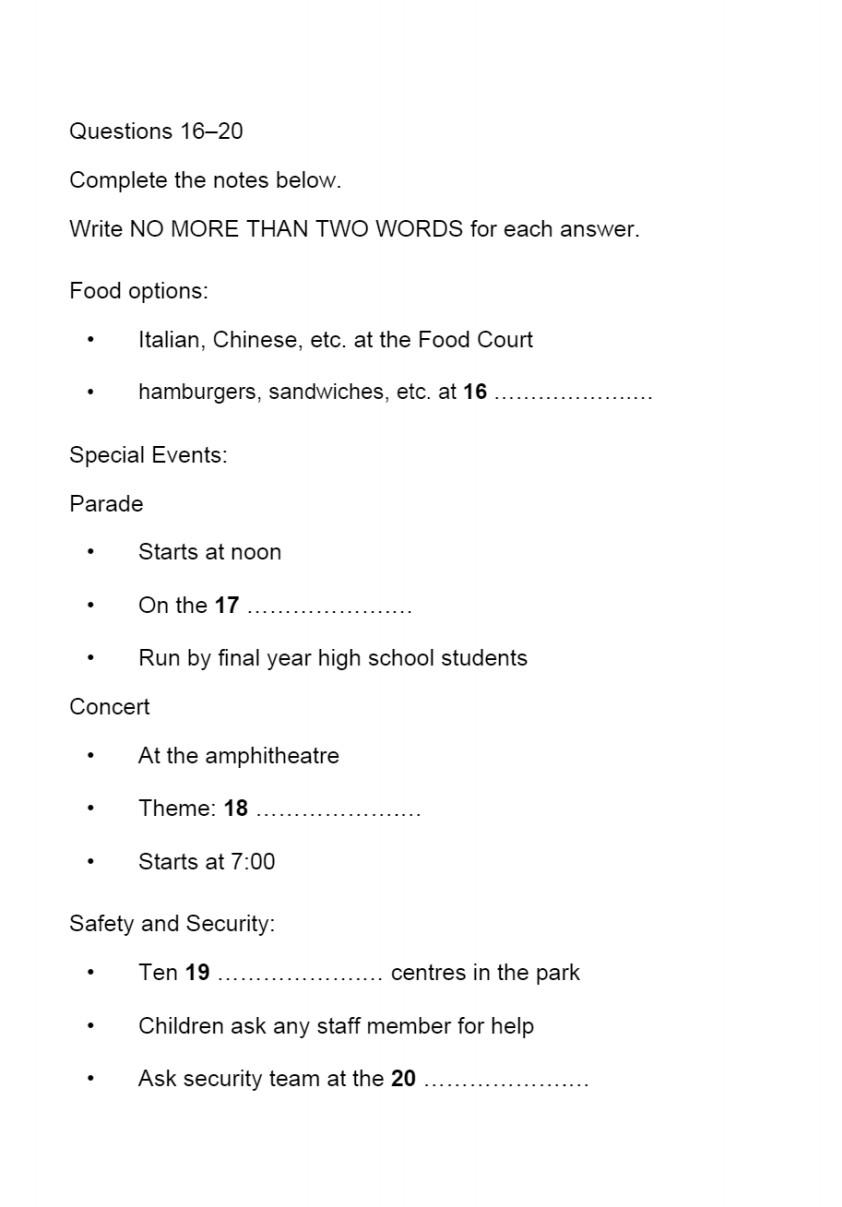 Subject : English for academic purposes Please