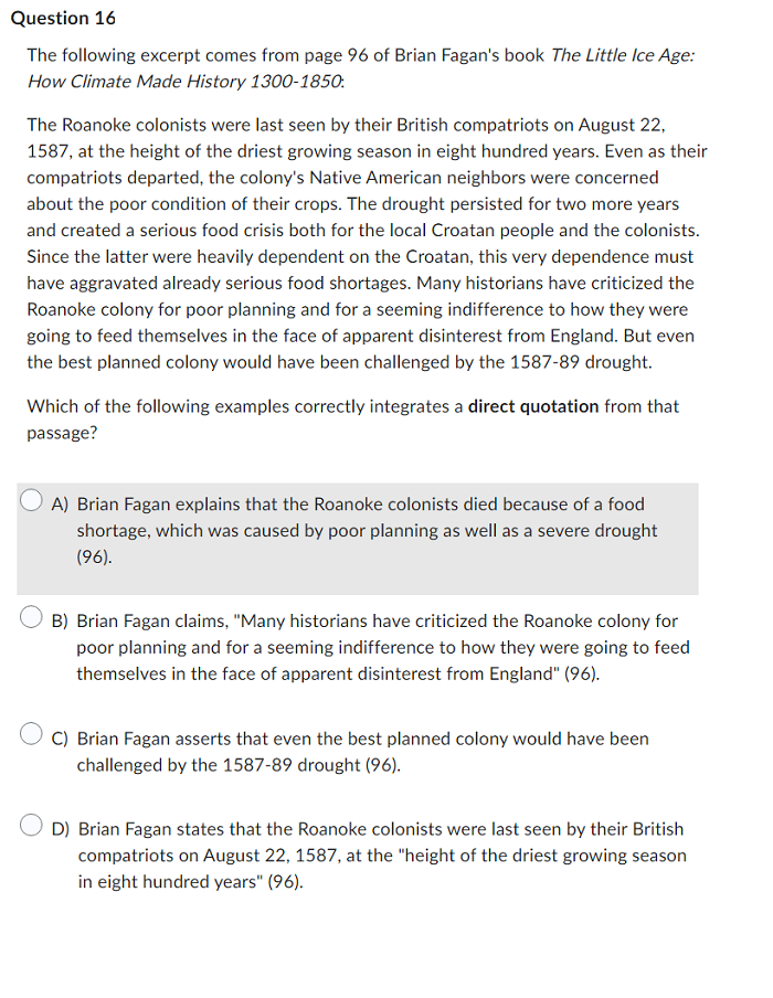 The following excerpt comes from James Gorman's