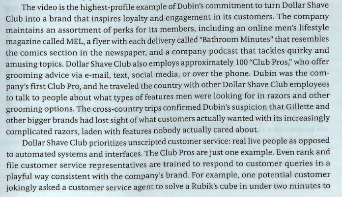 CASE STUDY loob Saviti Dollar Shave Club: From