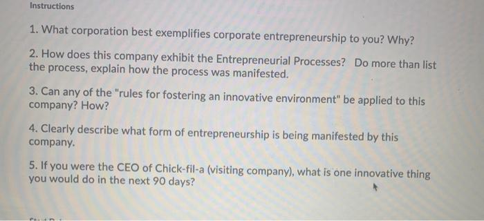 please help me with question 1,2&3 Instructions