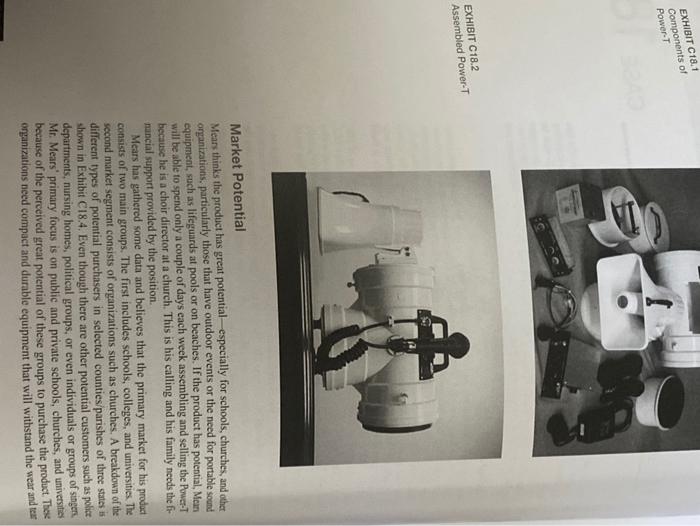 Mears Power-T, Inc. CASE 18 Ray Mears has