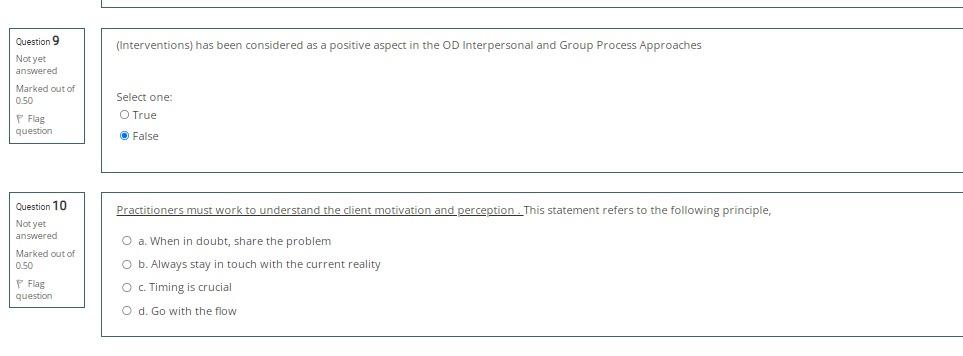 Title ORGANIZATIONAL DEVELOPMENT AND CHANGE