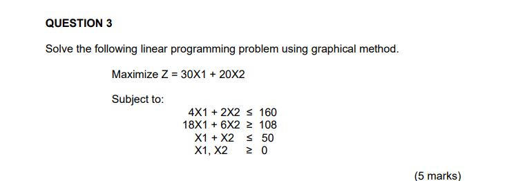 FAST RESPONSE PLEASE QUESTION 3 Solve the