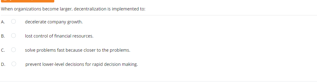 Choose the best statement that describes the