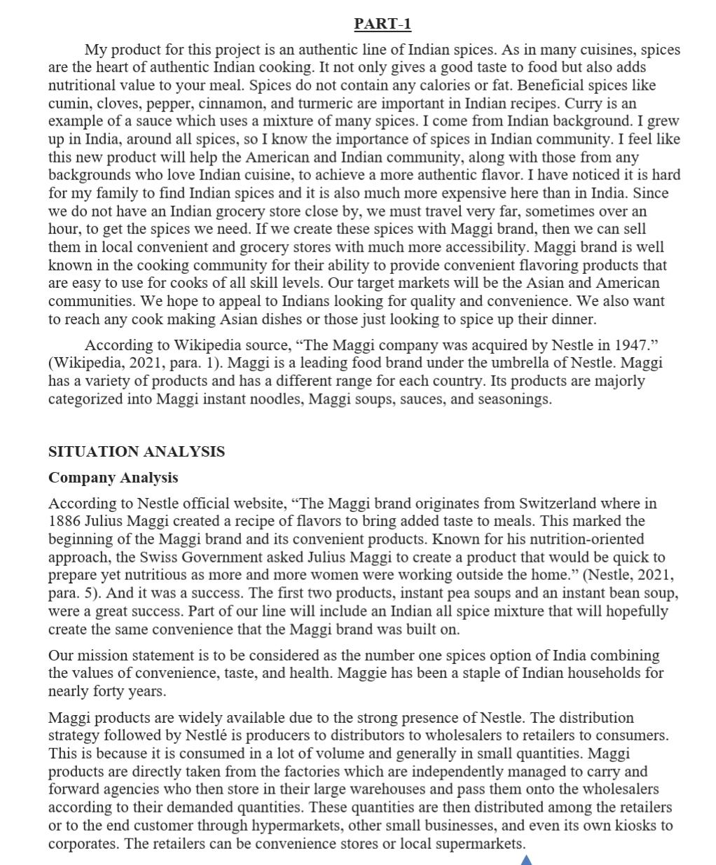 I need the answer for PART-4 which is based on my