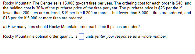 b. What is the total cost of this policy? Rocky
