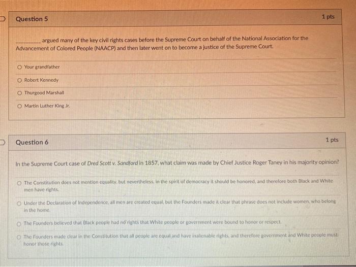 Question 5 1 pts argued many of the key civil