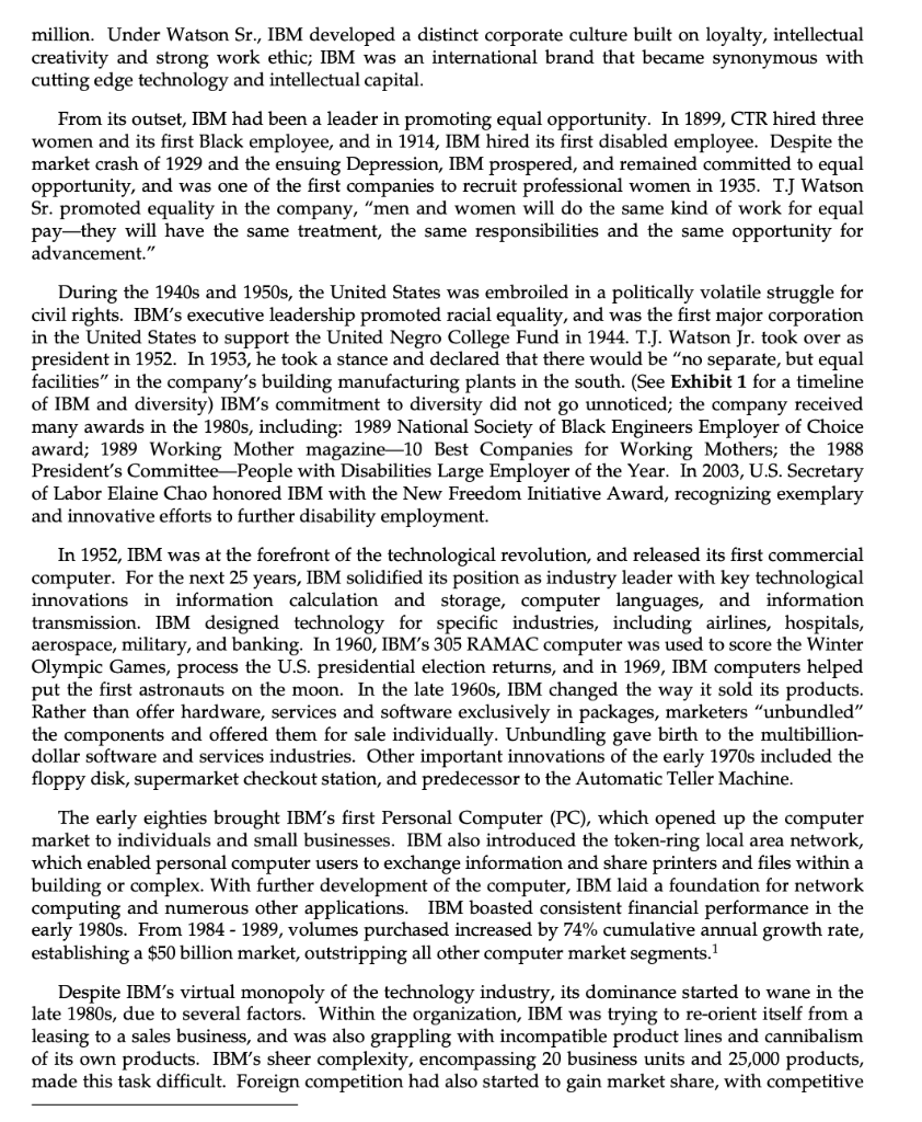 IBMs Diversity Strategy: Bridging the Workplace