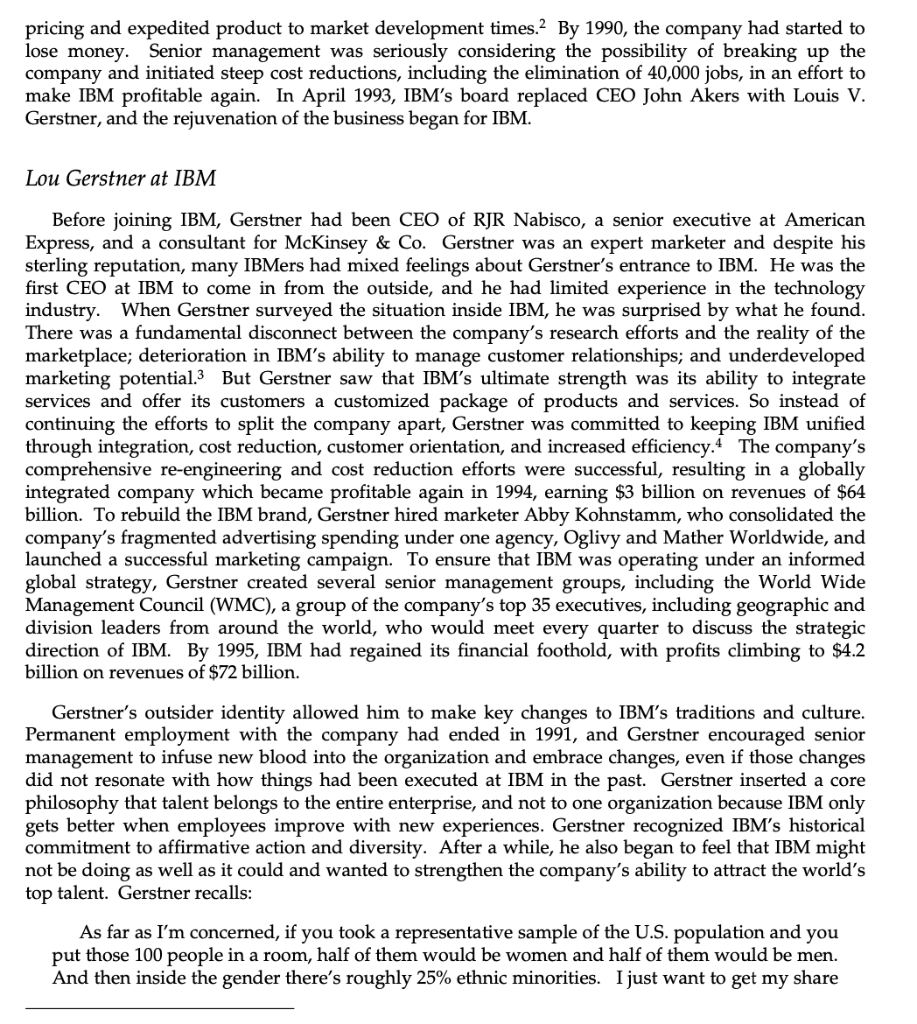 IBMs Diversity Strategy: Bridging the Workplace