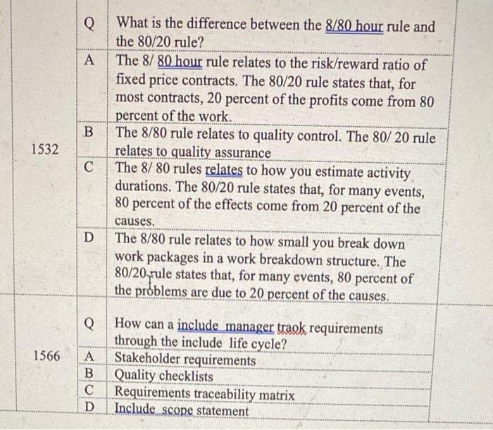 Q A B 1532 What is the difference between the