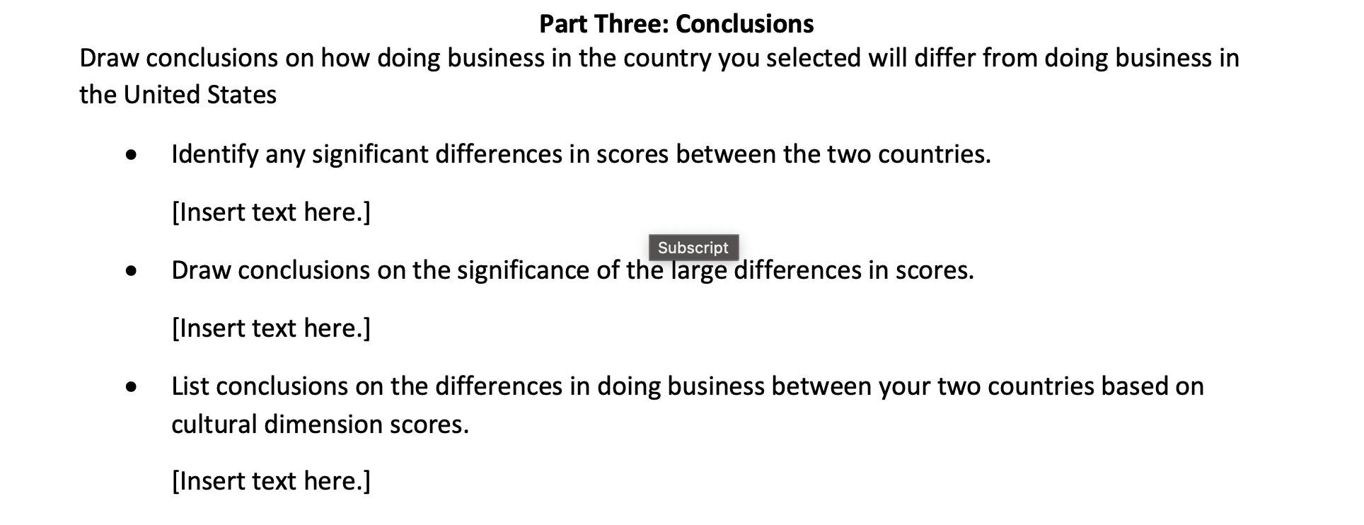 Prompt Use the Module Two Assignment template