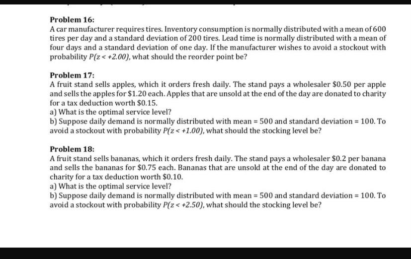 Problem 2: The next two questions use the