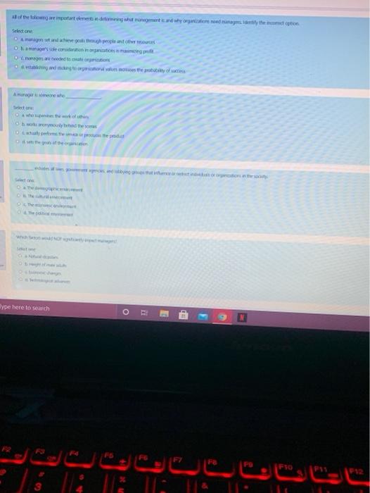 A situation where the business attempts to