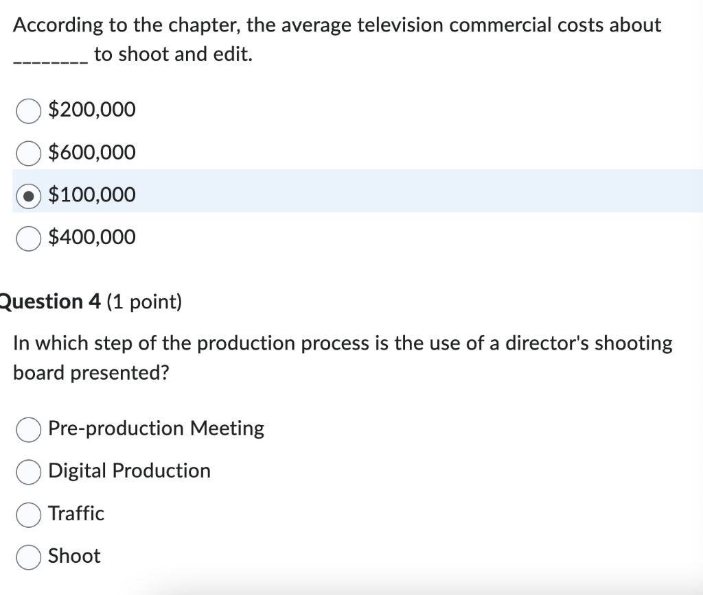 According to the chapter, the average television