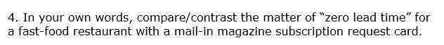 4. In your own words, compare/contrast the matter