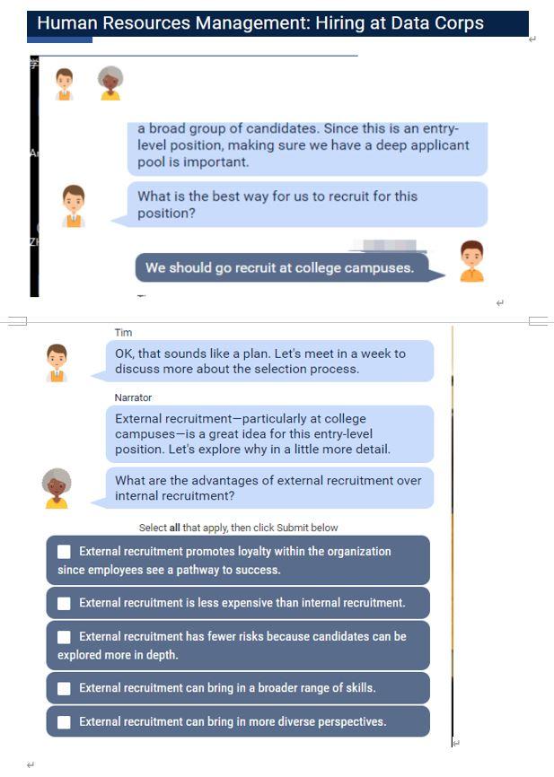 Human Resources Management: Hiring at Data Corps