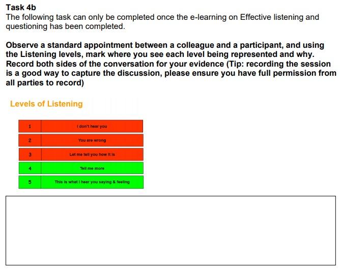 Task 4a The following task can only be completed