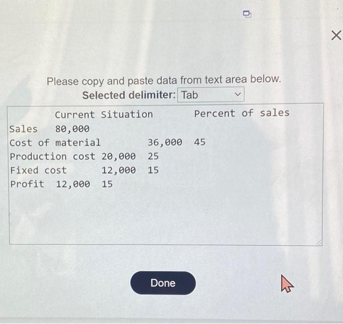 7 ) Hau Lee Furniture, Inc., spends 45% of its