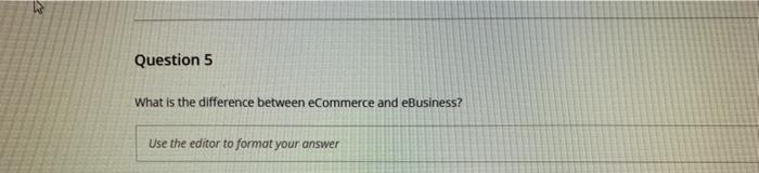 What is the difference between eCommerce and