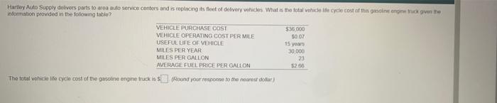 Hartley Auto Supply delivers parts to area auto