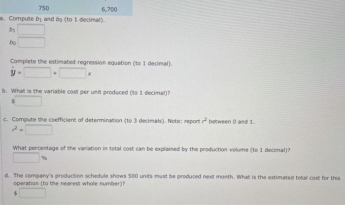 Please complete all parts to this question. An