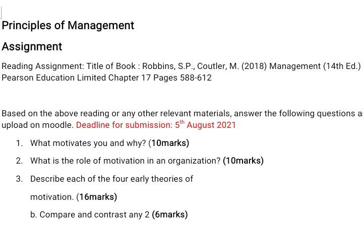 PRINCIPLES OF MANAGEMENT Principles of Management