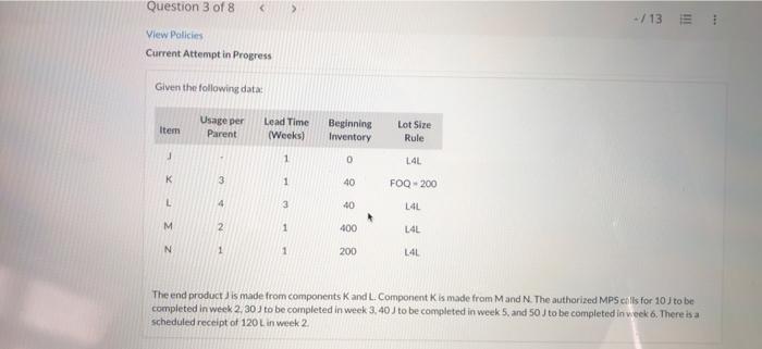 View Pollicies Current Attempt in Progress Given