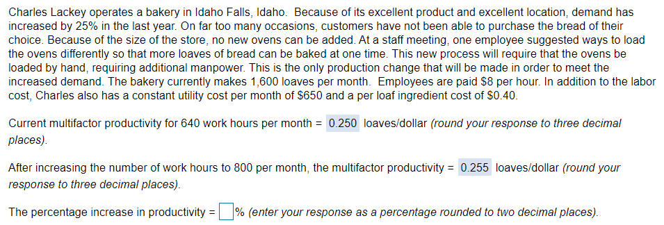 Charles Lackey operates a bakery in Idaho Falls,