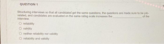 Structuring interviews so that all candidates get