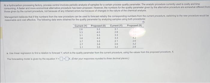 At a hydrocarbon processing factory, procest