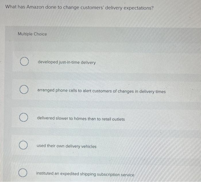 What has Amazon done to change customers'