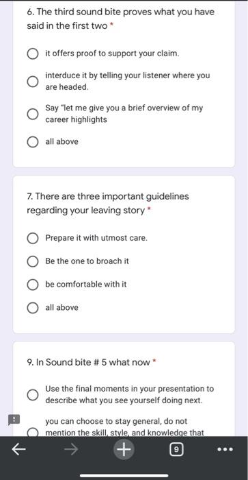 10. one minute commercial". Is * Is a synopsis of