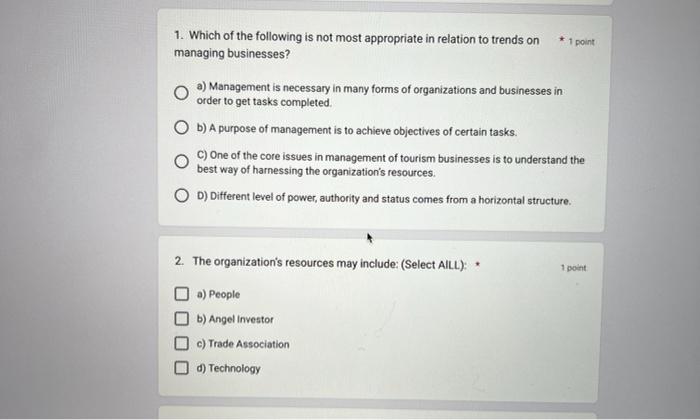 Please answer 1 to 10 questions within half hour