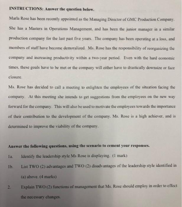 the best help please INSTRUCTIONS: Answer the