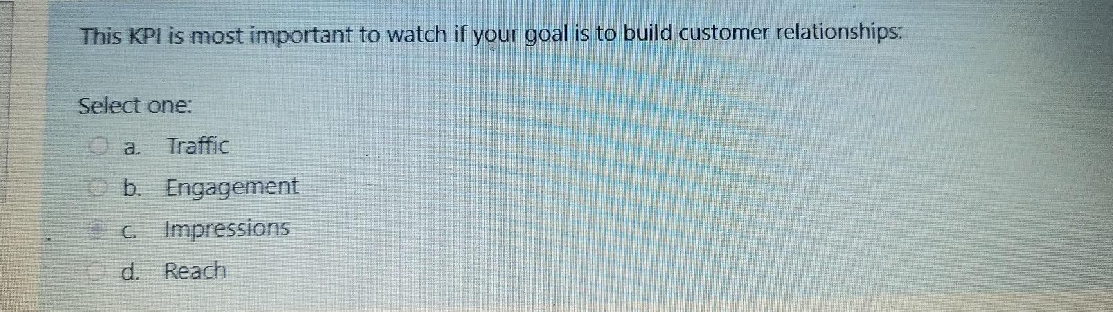 This KPI is most important to watch if your goal