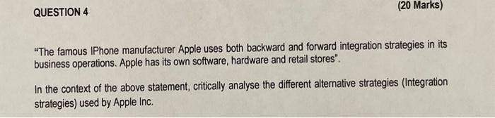 "The famous IPhone manufacturer Apple uses both